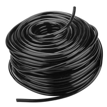 Imagem de Pssopp Mangueira de irrigação de jardim de 10 m/20 m/50 m, tubo de conexão de sistema de micro gotejamento para irrigação de jardim. Fácil de usar e projetar, ideal para estender o sistema de micro