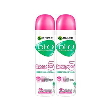 Imagem de Kit 2 Unidades Desodorante Bí-O Protection 5 Feminino Aerosol, 150 ml, Garnier, Garnier