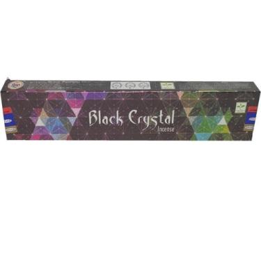 Imagem de Incenso Satya Massala Black Crystal - Ello