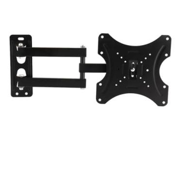 Imagem de Suporte Articulado Universal para TV LED LCD SMART 26-55 Polegadas, Rotação 360°, Inclinação 20°, VESA 75-400, Braço Extensível 6-41cm Até 20Kg