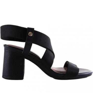 Imagem de Sandália Feminina Lia Line Salto Bloco 234371804-Feminino