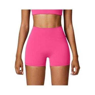Imagem de Shorts De Yoga Femininos De Cintura Alta Secagem Rápida Respirável Lev