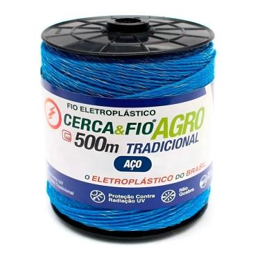 Imagem de Fio Eletroplastico Para Cerca Elétrica Rural 15/6 - 15 Fios