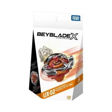 Imagem de Original Takara Tomy Burst Bey X UX-02 Starter Hell's Hammer 3-70H, Ex