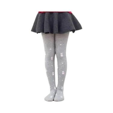 Imagem de Meias Calças Multicoloridas Para Meninas Bebê, Meias Tricotadas Para C