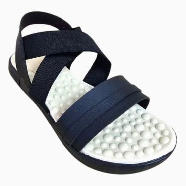Imagem de Sandália Feminina Deidara Ortopédica Ultra Confortável Para Esporão e 