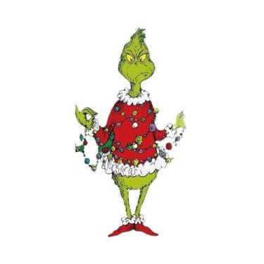 Imagem de Natal verde cabelo monstro porta capa fundo pano banner festa de natal