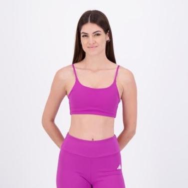 Imagem de Top Adidas Train Essentials Suporte Leve-Feminino