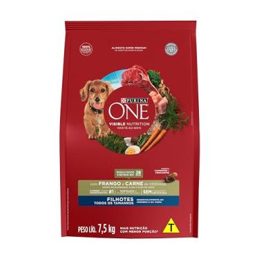 Imagem de Purina ONE Ração para cães Filhotes - Frango & Carne 7,5kg