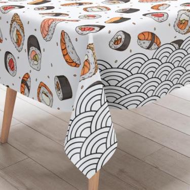 Imagem de Toalha de Mesa Quadrada 4 Lugares Pontilhado e Corações (17)