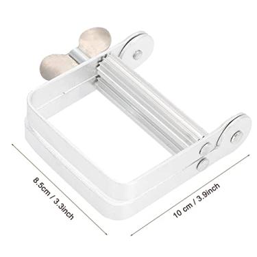 Imagem de Generic Distribuidor de Espremedor de Pasta de Dente de Alumínio para Armazenamento de Banheiro, Alça Giratória Criativa para Todos Os Tubos, Feito de Material Durável, Obtenha até a última Gota, para Uso Doméstico
