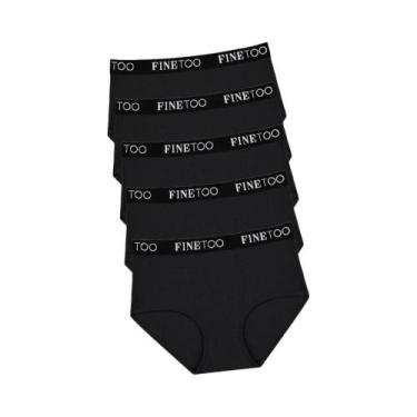 Imagem de Calcinhas Femininas plus Size De Algodão Sem Costura De Cintura Alta 5