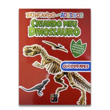 Imagem de Brincando com adesivos - Criando meu dinossauro: curiosidades - PE DA 