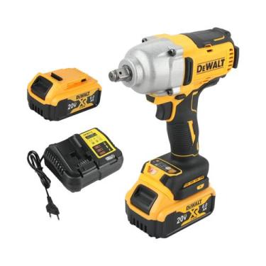 Imagem de Chave De Impacto Sem Fio Dewei DCF900 20V Brushless Alta Torque 1/2 Fe