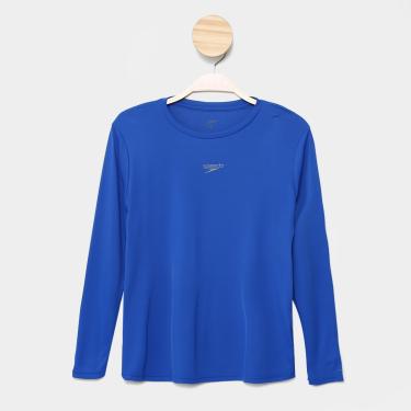 Imagem de Camiseta Infantil Speedo Manga Longa Proteção UV-Masculino