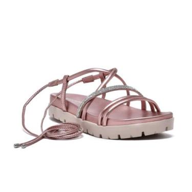 Imagem de Sandália Feminina Papete Via Marte Quartzo, Quartz, 37