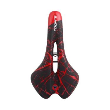 Imagem de Selim De Bicicleta Em Couro PU Macio Com Gel, Confortável Para Bicicle