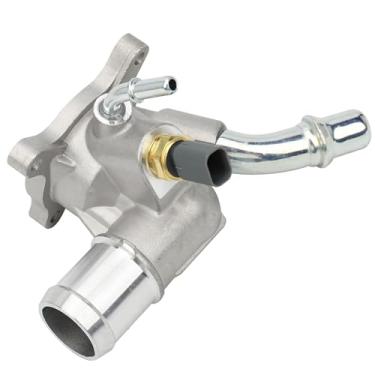 Imagem de IRONTEK Conjunto de entrada de água da carcaça do termostato de refrigeração do motor adequado para Chrysler 15-17 200, para Dodge 13-16 Dart, para Fiat 16-17 500X, para Jeep 14-19 Cherokee, para Ram