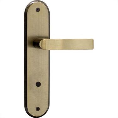 Imagem de Fechadura Silvana Italy 1300 Inox Wc Alavanca Oxidada 97082