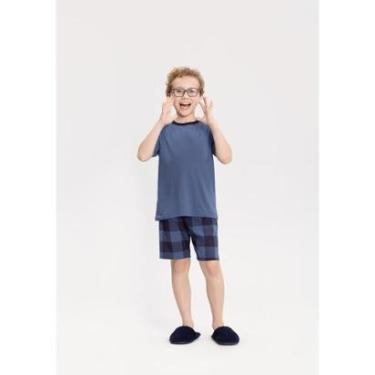 Imagem de Pijama Infantil Menino Manga Curta Alakazoo Ref. 19554-Masculino