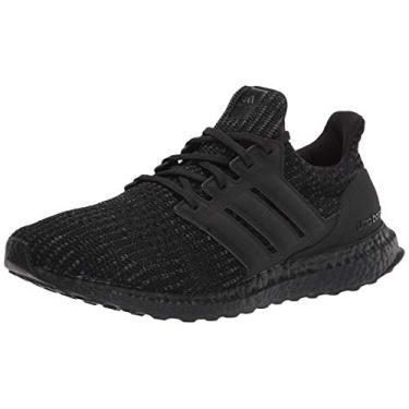 Imagem de Adidas UltraBoost 4.0 DNA (branco nuvem, branco/dourado metálico), Preto/Preto/Vermelho Ativo, 42