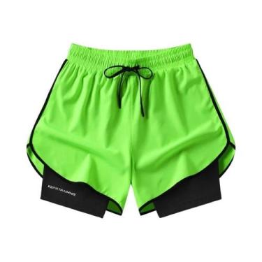 Imagem de Shorts De Treino Unissex De Secagem Rápida Com Três Bolsos Para Corrid