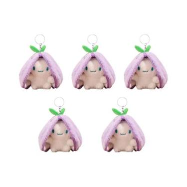 Imagem de Brinquedos De Pelúcia Engraçados Para Crianças Coelho Morango Cenoura 