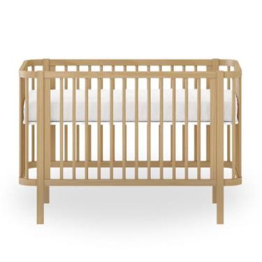 Imagem de Berço 2 em 1 Madeira Kurve  Carvalho Malva - Quater