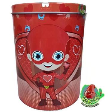 Imagem de Latão Mega Bolha 1KG Slime Aventureiros Luccas Neto Gelastica Vermelha