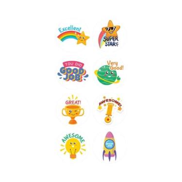 Imagem de Adesivos De Recompensa Para Professores 100-500pcs Frases Motivacionai