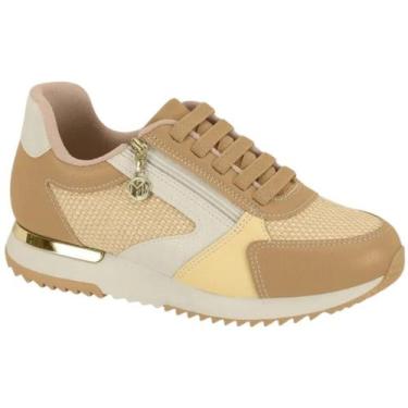 Imagem de Tênis Feminino Modare Casual Esporão 7405103, Multi natural tan, 35