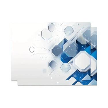 Imagem de Capa Adesiva Para Laptop Com Padrão Geométrico, Pacote Com 2, Adesivo 