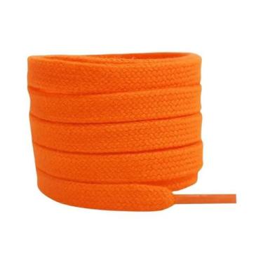 Imagem de Cadarços De Algodão Planos Unissex Para Tênis De Cano Alto AF1 AJ1, Ca