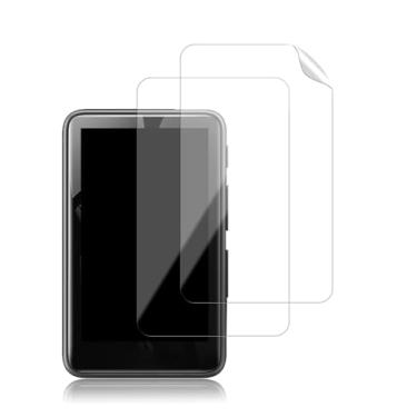 Imagem de Oshmirian [Pacote com 2] Protetor de tela HiBy R1 MP3 Player – Filme PET ultratransparente com dureza 6H, película protetora HD antiarranhões e sem bolhas para reprodutor de música HiBy R1