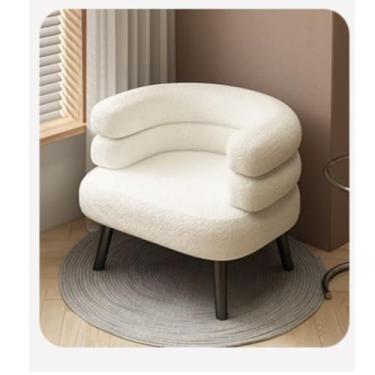 Imagem de Cadeira de sofá - Poltrona confortável, sofá preguiçoso, cadeira de maquiagem de lazer, perfeita para sala de estar, quarto e varanda, com almofadas macias para o máximo relaxamento