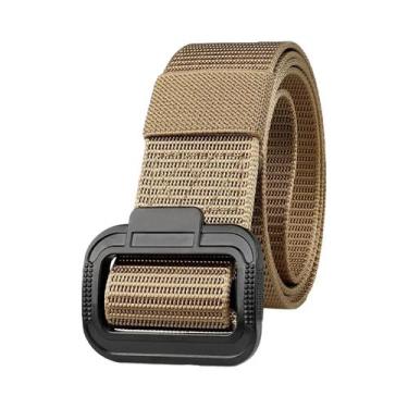 Imagem de Cinto Tático Casual Masculino Em Imitação De Nylon Com Fivela De Metal