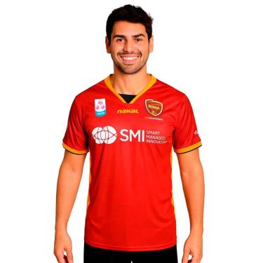Imagem de Camisa de Vôlei Roma 2026 Grená Masculina-Masculino