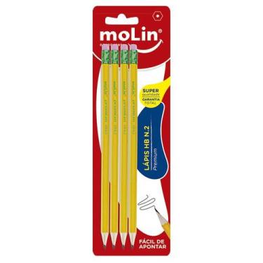 Imagem de Lápis Grafite HB Nº 2 Premium Molin