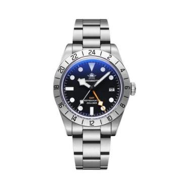 Imagem de Relógio De Quartzo ADDIESDIVE GMT Luminoso À Prova d'Água De 39mm Para