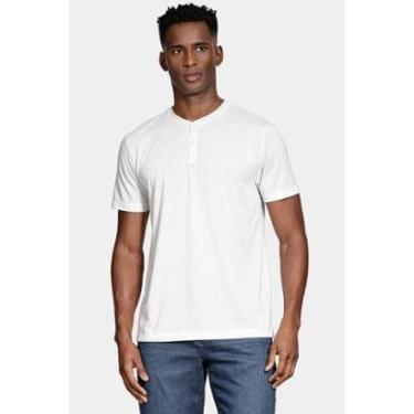 Imagem de Camiseta Aramis Manga Curta Portuguesa Linho Natural-Masculino