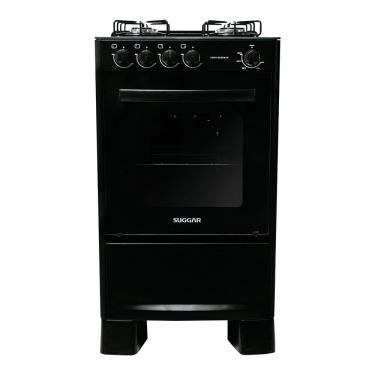 Imagem de Fogao Suggar de Piso Cook Essence 4 Bocas com Mesa de Vidro