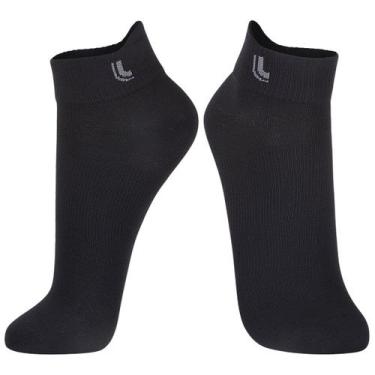 Imagem de Meia Unissex Dry Running Cano Curto Anatômica Lupo Sport Honolulu, Pre