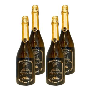Imagem de Kit 4 Espumantes Leone Di Venezia Pregiato Tinto Brasil 750ml
