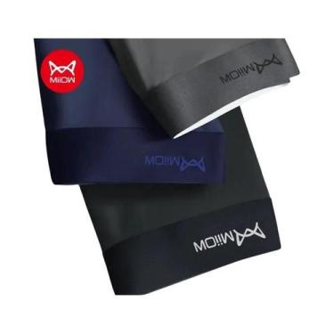 Imagem de Cuecas Antibacterianas De Seda De Gelo Para Homens, Pacote Com 3, Roup