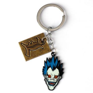 Imagem de Chaveiro Death Note Ryuk com pingente em letra L