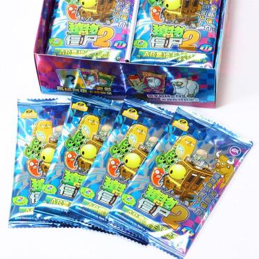 Imagem de Conjunto de cartas colecionáveis Plants vs Zombies 2 - 240 cartas
