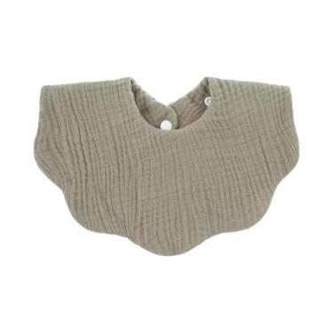 Imagem de Babadores De Bebê Em Algodão Macio, Cor Sólida, Toalha De Saliva Para 