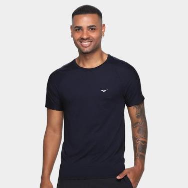 Imagem de Camiseta Mizuno Run Pro Uv New Masculina, Preto, GG