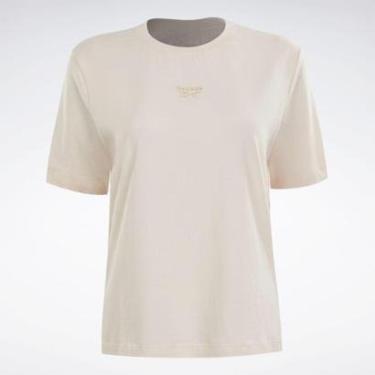 Imagem de Camiseta Reebok Logo Cropped Feminina-Feminino
