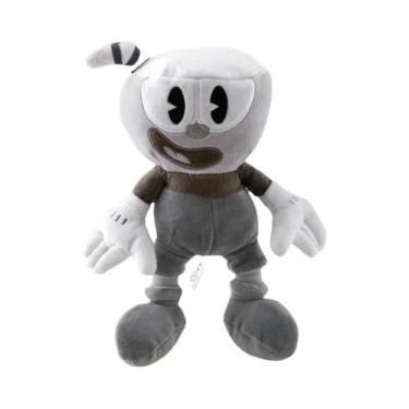 Imagem de Brinquedo De Pelúcia Cuphead De 25cm, Bonecos Mugman E Devil Chalice P